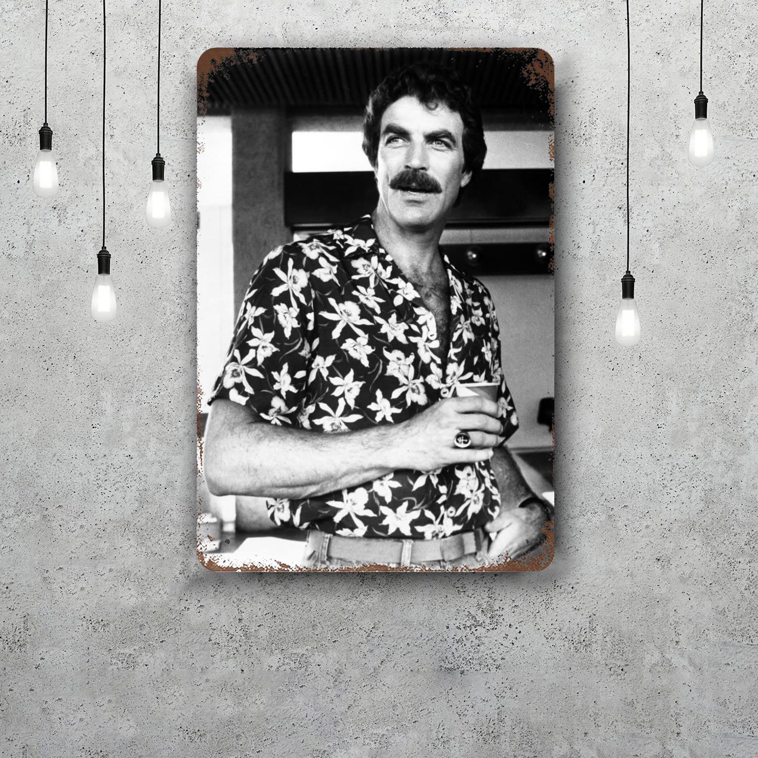 

Magnum Decor Poster Vintage Tin Sign Metal Sign Decorative Plaque for Pub Bar Man Cave Club Wall Decoration 20x30cm（7.8x11.8inch）