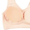 Bra Cotton Blend Lace Soft Hold Night Bra 94013AS Peach [Atsugi] [Kaimining] Women's