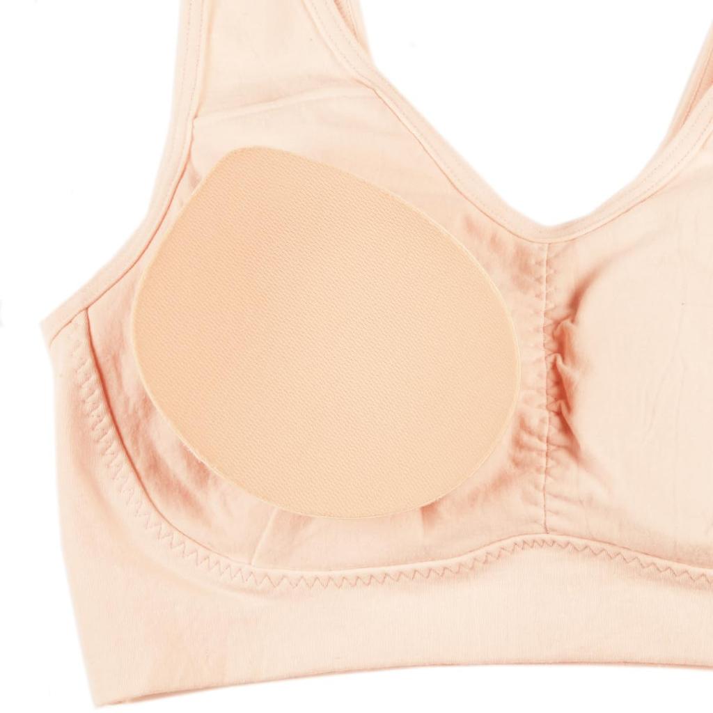 Bra Cotton Blend Lace Soft Hold Night Bra 94013AS Peach [Atsugi] [Kaimining] Women's