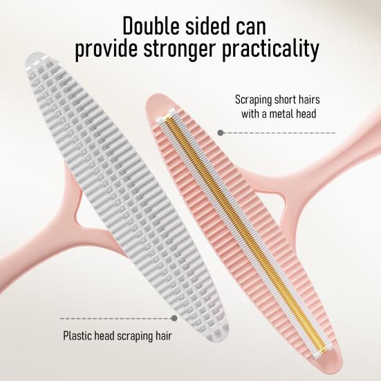 Dual-Sided Clothes Lint Remover Pet Hair Remover Brush with Copper Head Fabric Use Hair And Dust Remover for Clothes Furniture Car Seats