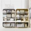 Bevel Insert Storage Box Large Capacity Drawer Cosmetic Brush Holder Compartment Multifunctional Commodity Shelf for Desktop