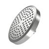 Round High Pressure Shower Head Angle Bathroom Adjustable Shower Head Luxury Chrome Bathroom Rain Shower Head Black/silver