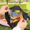Portable Insulated Food Container Bag Large Capacity Tote Picnic Drink Lunchbox Thermal Bag Tudent Bento Lunch Handbag Insulatio