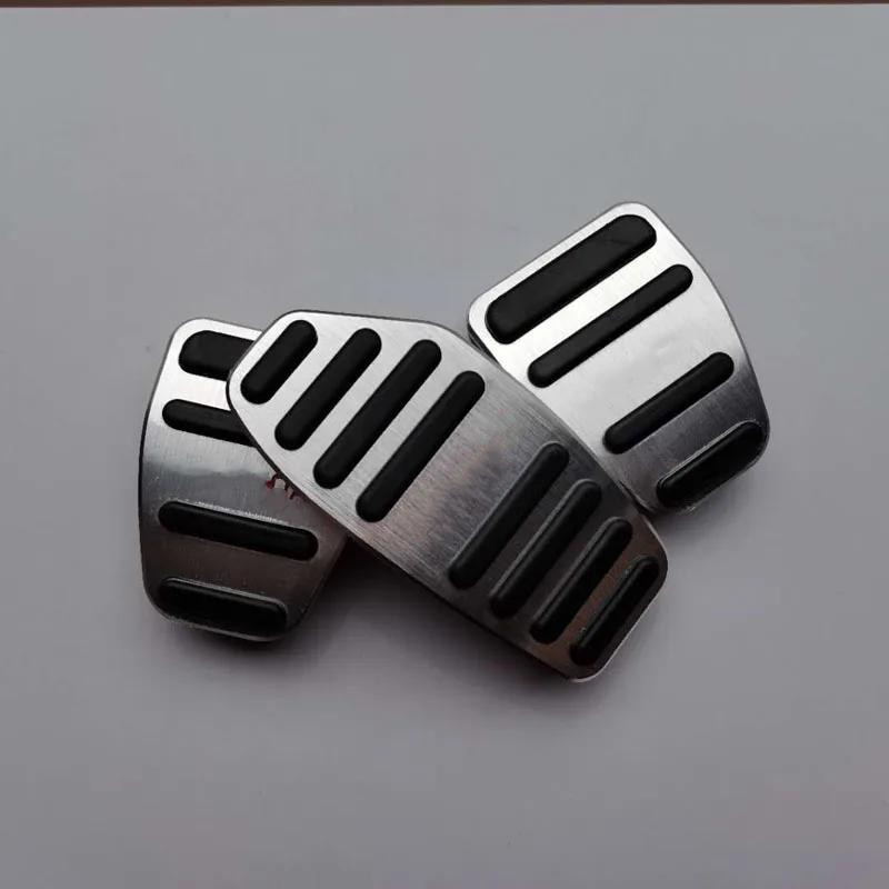 Pro Nissan Qashqai J11 Hliníkový MT Pedál akcelerátoru Plynový brzdový pedál Chrániče pedálů Interiérový stylingový doplněk do auta 2016 Do