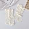 Cute College Style Japanese Lace Strawberry Lolita Socks Tube Socks Cartoon Women Hosiery