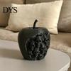 Künstlerische Totenkopf-förmige Statuen 3D-gedrucktes Apfel-Tischornament, Kreative Statue mit Totenköpfen, Kompakte Gotische Regaldekorationen Realistisch Schreibtisch