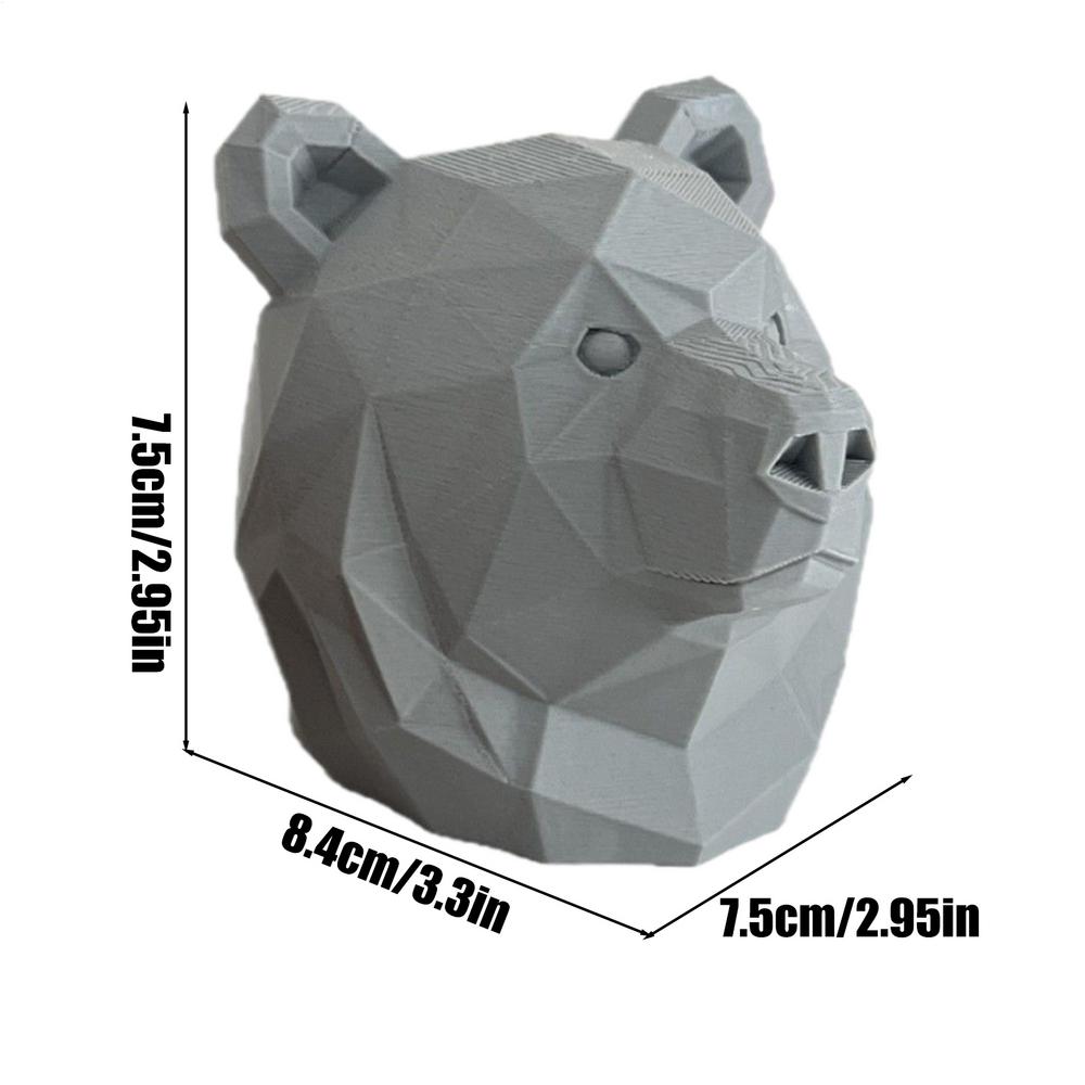 Hitch Cap Bear Head 2inch Trailer Hitch Plug Cover Car Accessories Cartoon Exterior For Towing Rv Trucks Boat Vehicles Atv Daily