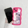 Mobile Phone Cases for iPhone 11 13 XR 15 Pro Max 12 14 Pro Max Case iPhone 16 7 Plus 8 Plus XS Max Big Wave Solid Color Cartoon Anti-drop Waterproof