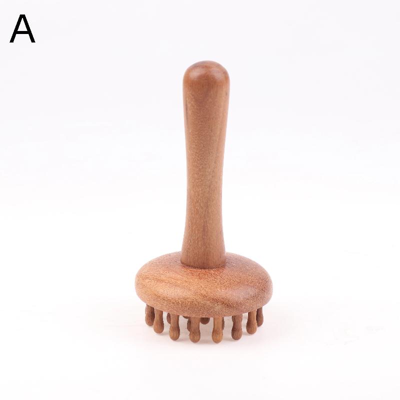 

Портативный массажный инструмент Гуа Ша из сандалового дерева для головы, шеи, ног, тела, меридианный массажер, лимфатический, для облегчения мышц и боли, для глубокого тканевого массажа A