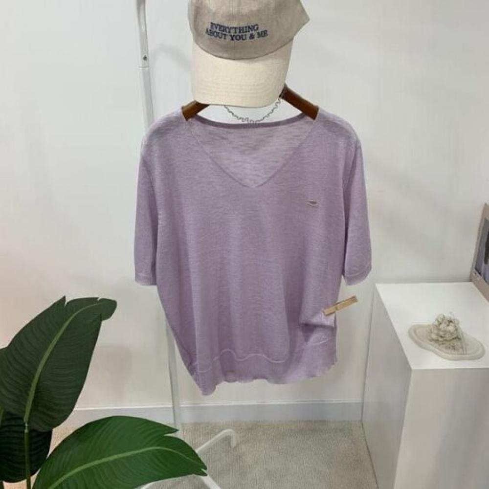 C S In The Room Women Pendant V neCk Short SleeVe Knit 6Color