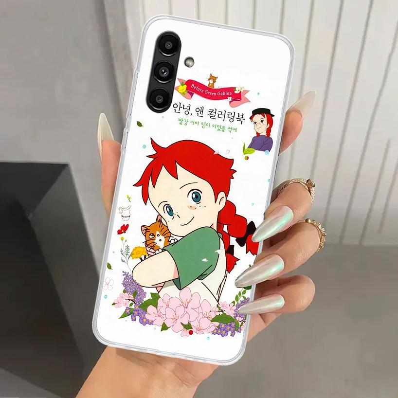 A-Anne Of Green Gables Shirley Phone Case for Samsung Galaxy A17 A16 A37 A26 A36 A57 A56 A15 A25 A35 A55 A14 A24 A34 A54 A13 A23