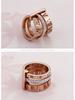 Stylish Roman Letter Multi-Ring Jewelry In European and American Design