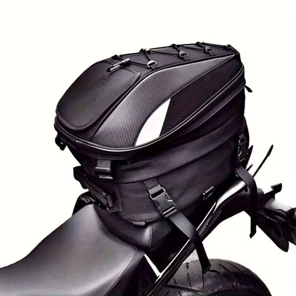 Reflektierende Motorrad-Rücksitztasche Wasserdichter Fahrer-Rucksack Motorradzubehör