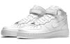 Nike Air Force 1 Mid 07 Leather 'Triple White' Women's 366731-100