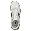 Polo Ralph Lauren Hrt Aera Pp Leder Runde Spitze Schnürung Niedrige Sneaker Herren Sneaker Weiß 809954902001