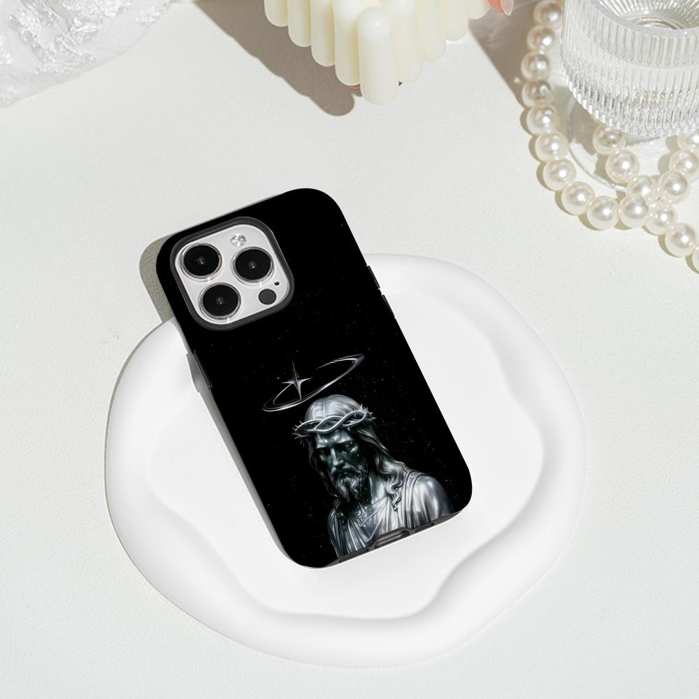 Jesus one Phone Case Film shell For iPhone 17 16e 16 15 14 13 12 11 Pro Max Plus XS