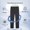 Caizi Men's Business Casual Stretch Wrinkle-Resistant Trousers