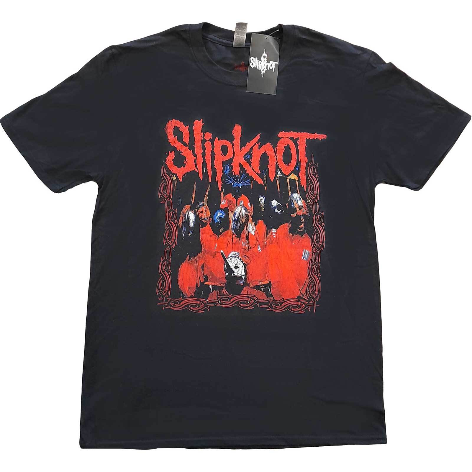 Slipknot Band Frame T-Shirt black New L