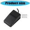 10A 250V Nonslip Momentary Electric Power Foot Pedal Switches SPDT 1NO 1NC Heavy Duty Foot Switches Pedal Controller