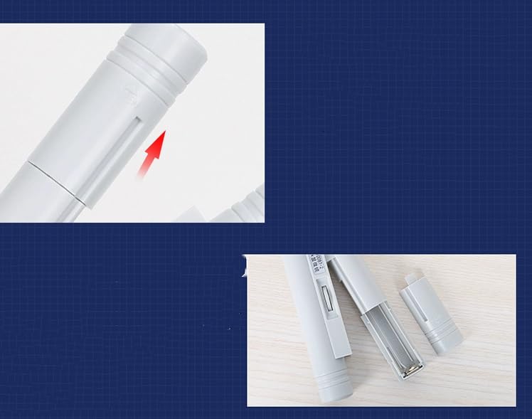 100x Magnification Microscope with Scale Measurement, LED Light, Double Tube, Portable Magnifying Glass with Graduated Scale, Handheld Magnifier for