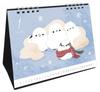 Piyo Techo Seasonal Tit January Start Long-tailed Calendar, Desk, 2026,