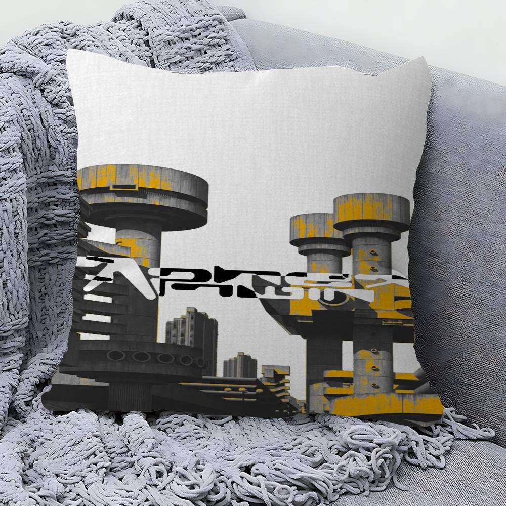 DJ AAphex Twin Cushion Cover Inches Farmhouse Decor Home Throw Pillow Covers for Couch Decorations