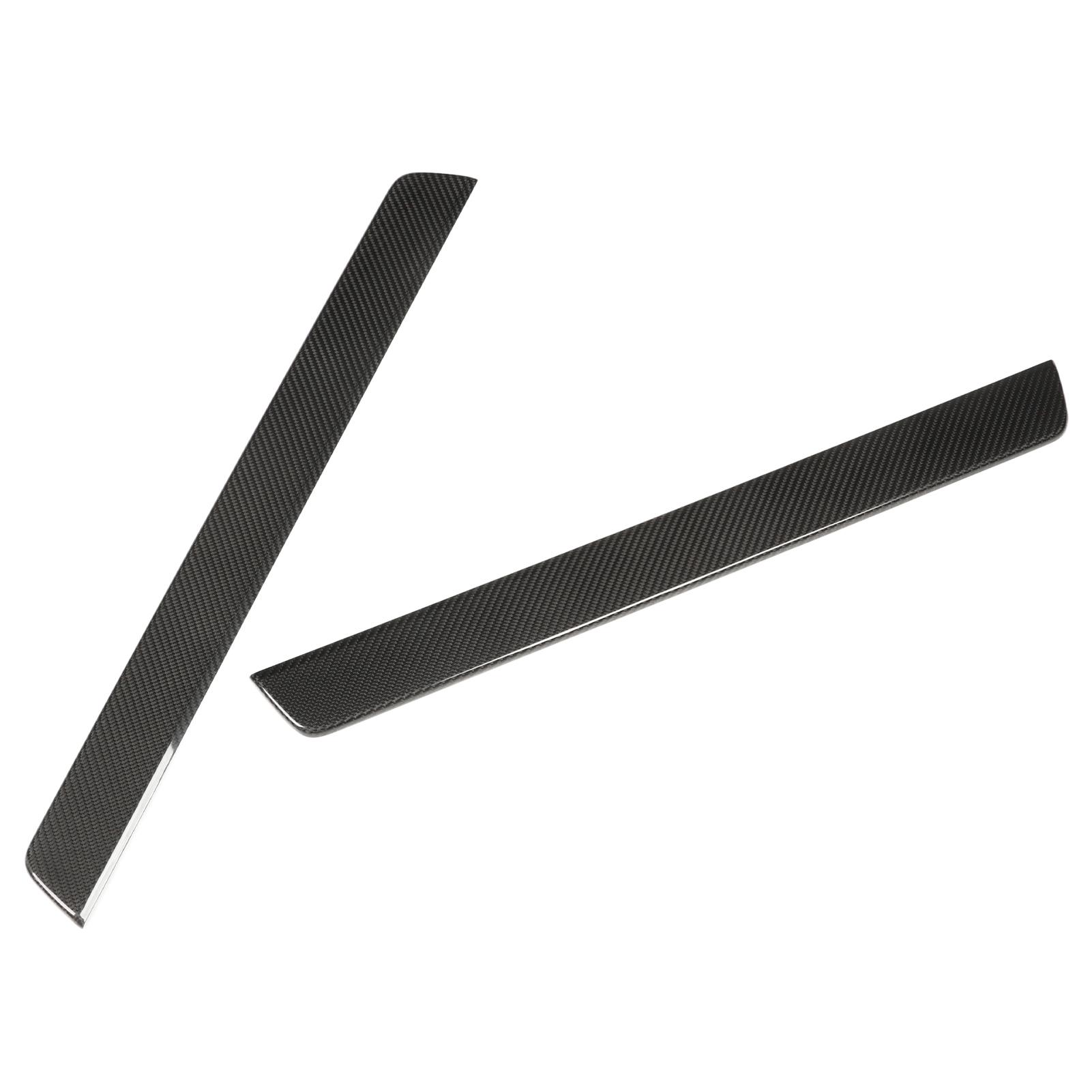 

2Pcs Door Sill Plate Protectors Carbon Fiber UV Resistant Replacement for Subaru BRZ 2022 and Up