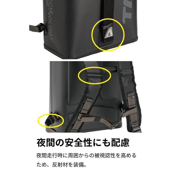 RS TAICHI Motorcycle Backpack RSB290 BLACK 15L