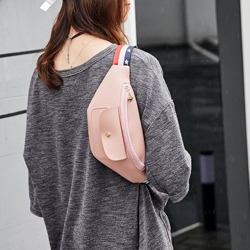 Elegant Multifunctional Sports Bag With Ribbon Shoulder Strap For Active Women