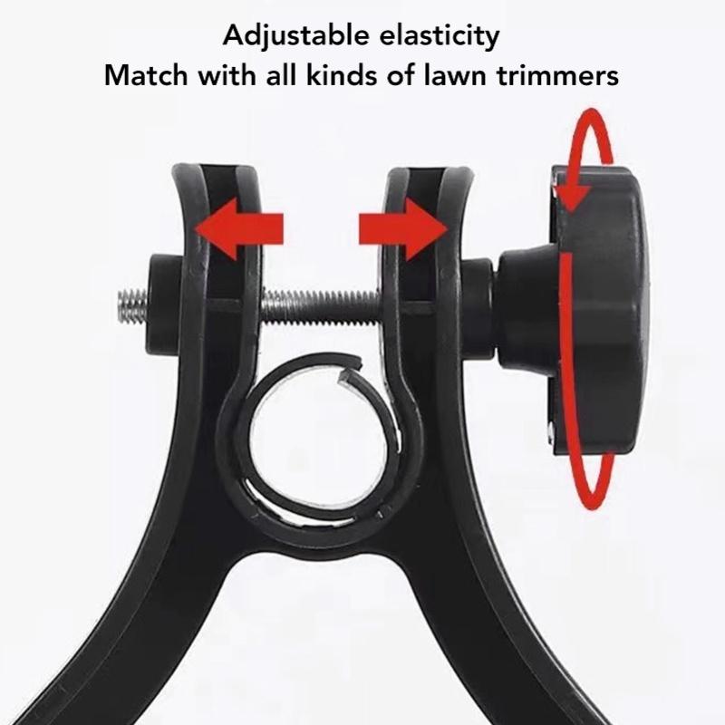 String Trimmer Wheel ABS Quick Installation Lawn Trimmer Auxiliary Support Wheel For Gardening Trimming