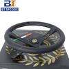MO 60th anniversary genuine leather steering wheel 14 inch concave racing universal cone steering wheel