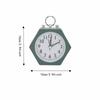 Battery Powered Portable Alarm Clock Clear Display Digital Alarm Clock  Home Decoration