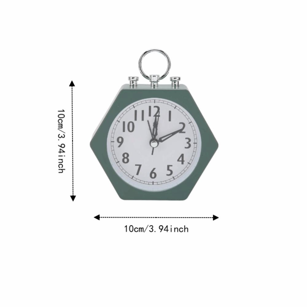 Battery Powered Portable Alarm Clock Clear Display Digital Alarm Clock  Home Decoration