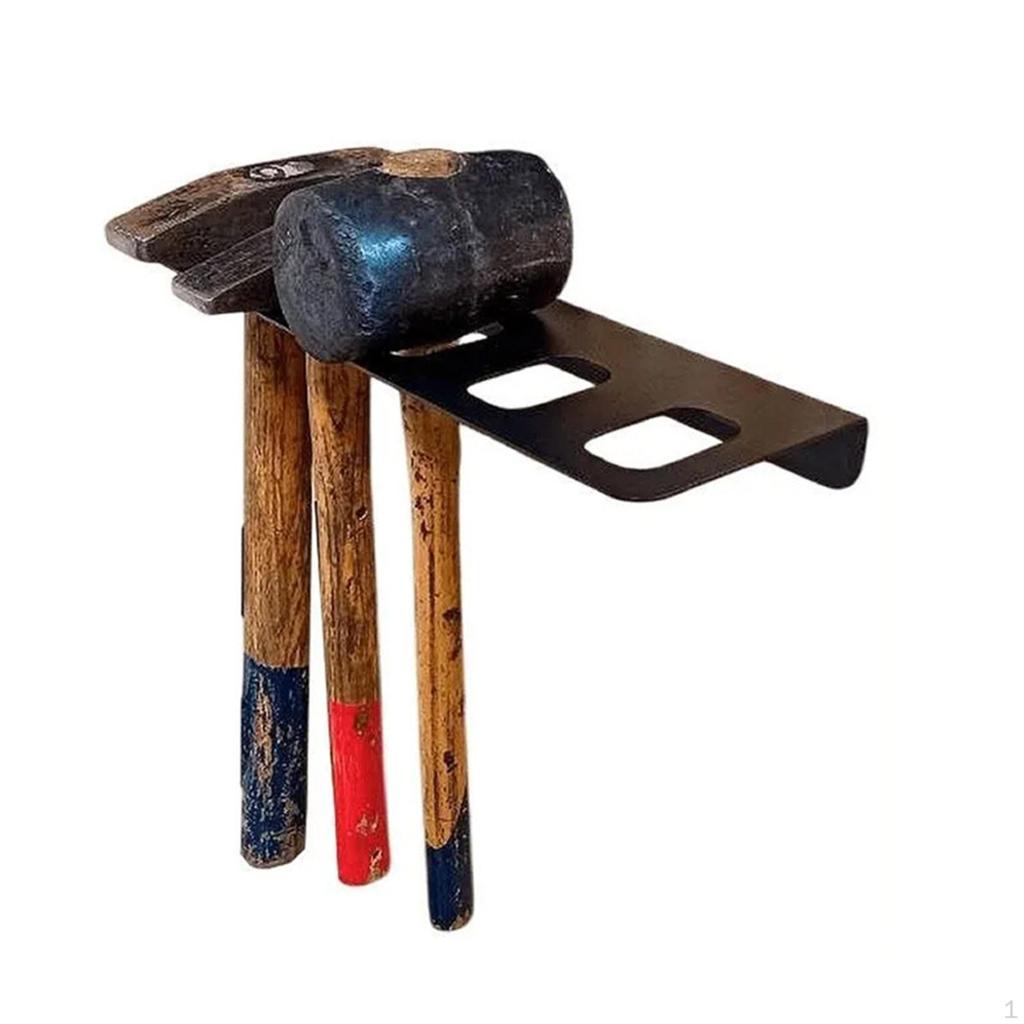 Uchwyt na młotek Organizer na narzędzia ręczne Wszechstronny Łatwy montaż Stojak ścienny Przechowywanie dla
