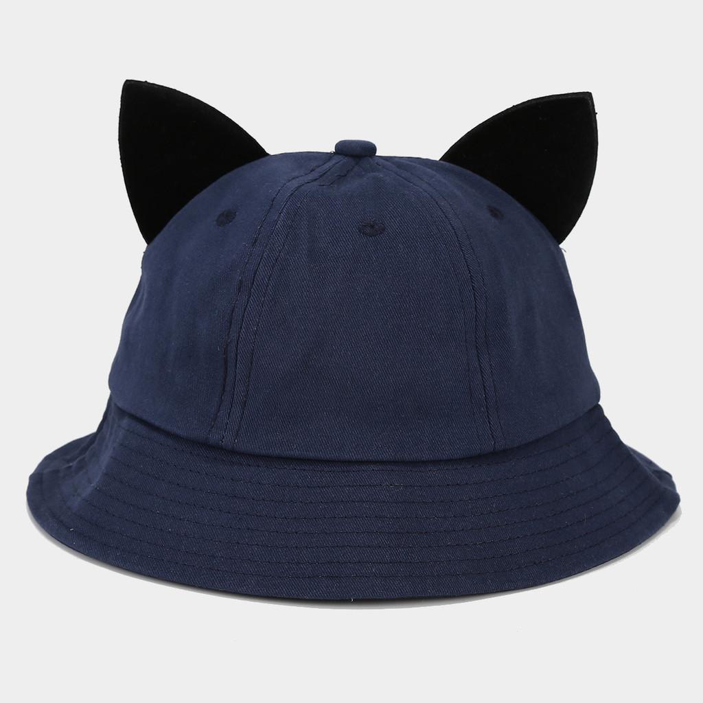 Cartoon Little Devil Ears Cap With Sun Protection For Kids Summer Fashion