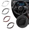 2pcs Carbon Fiber Car Steering Wheel Cover with Non-Slip Lining for Mercedes Benz AMG W212 W211 W213 W203 W205 W204 Accessories RW7
