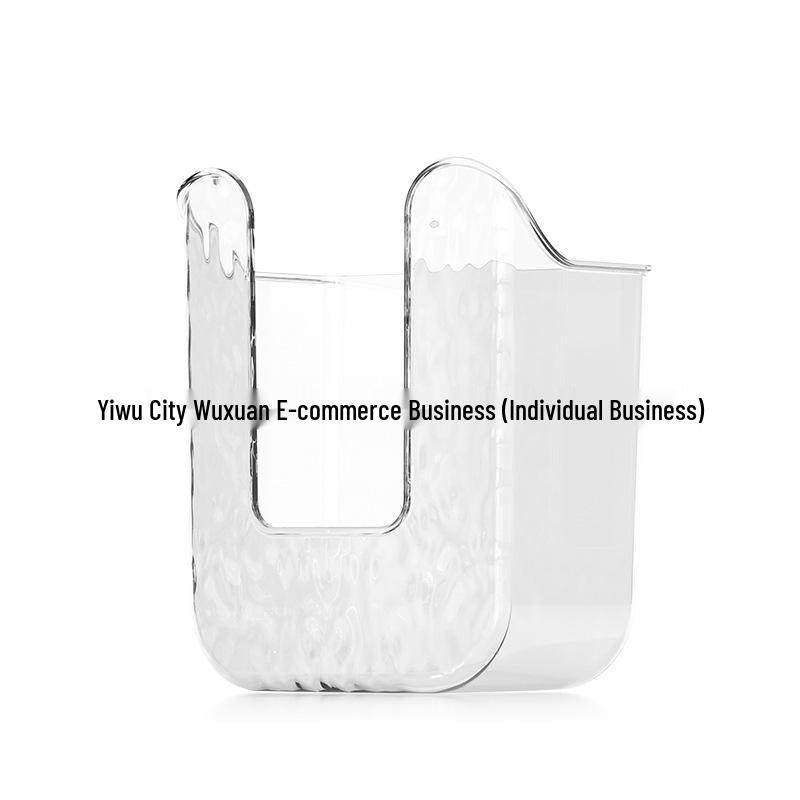 Wall-Mounted, Punch-Free Wet Wipe & Tissue Storage Box for Bathroom and Kitchen