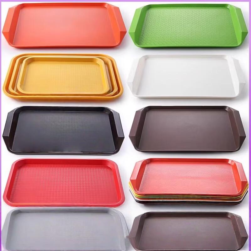 Прямоугольный пластиковый коммерческий поднос для подачи