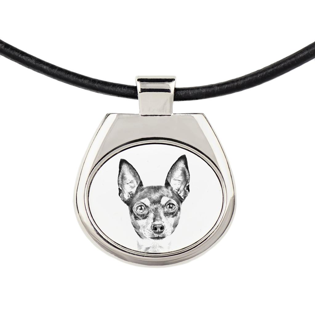Toy Fox Terrier, American Toy Terrier, Amertoy – Dog necklace, personalized pendant with a photo | Art-Dog