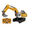 ARRISHOBBY 1:64 Scale Mini Radio-Controlled Excavator Construction Vehicle with 320° Rotating Platform, Alloy Work Platform, Light & Sound Sync, App C