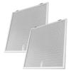 2PCS Cooker Hood Filters For Nutone Range Hood Filter S99010436 99010436 BKSA130WW Aluminum Alloy Mesh Vent Filter Tool Parts