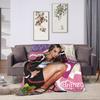 Warm Soft Blanket Camping Britneys Spears  Bedding Throws  Flannel Bedspread For Couch Chair Funny Sofa Bed Cover