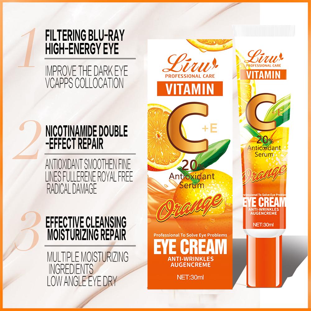 Cheap Liru vitamin c whitening eye care cream antiwrinkle to dark