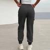 Damen Lässige Cargohosen mit Kordelzug Taille Jogginghosen mit elastischen Bündchen Leichte Arbeitskleidung Hosen