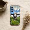 Lovely Cute Cow Cows OX Phone Case For Samsung Galaxy A73,A72,A71,A70,A52,A51 Others Soft Black Cover