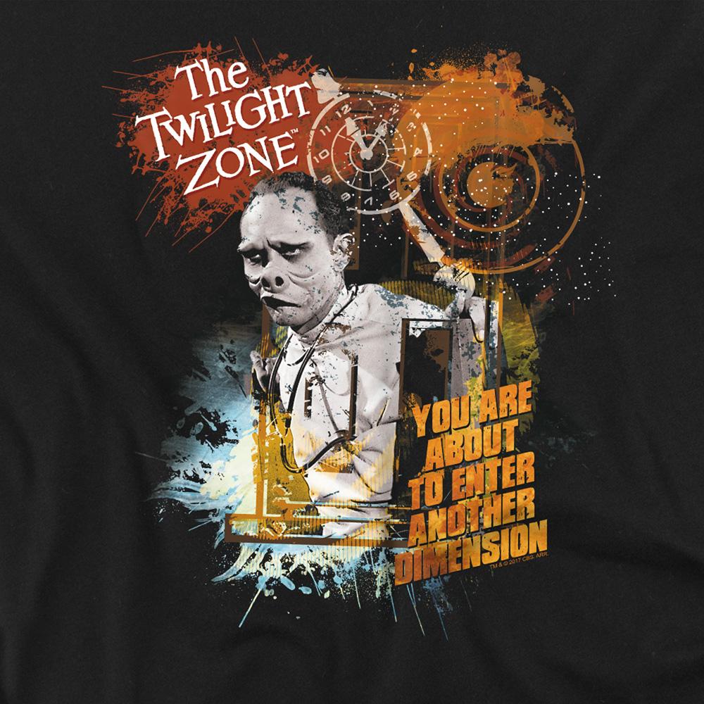 The Twilight Zone Unisex Adult Enter At Own Risk T-Shirt