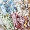 Retro Floral Film Style White Ink Sticker Pack for Journals - Sugar Poem Collection