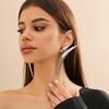 DIEZI Exaggerated Punk New  Geometric Triangle Earrings Fashion Cool Metal Stud Earrings For Women Girls Gift Ear Jewelry
