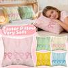 45cm Easter Pillowcase, Cute And Soft Plush Bunny Pillow, Spring Home DeCor, Suitable For Sofa, Living Room, And Bedroom.