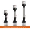 LED Klappbares Ankerlicht, Segelsignallampe für Marine, Boot, Yachtzubehör, 12-24V